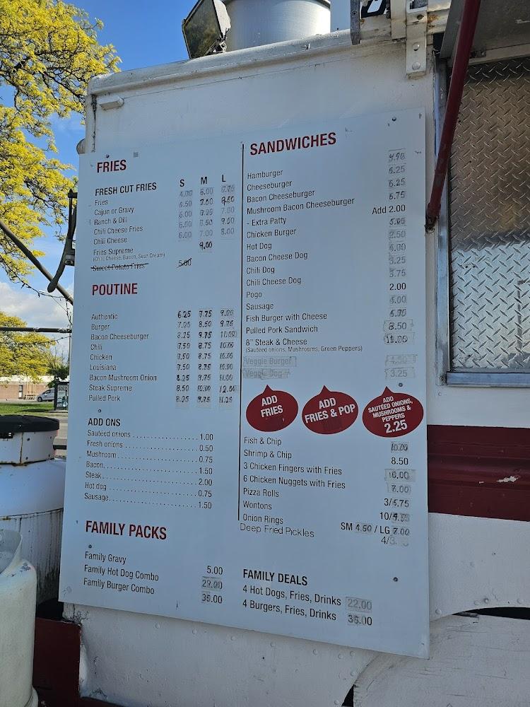 Michelle's Fries Menu image 1